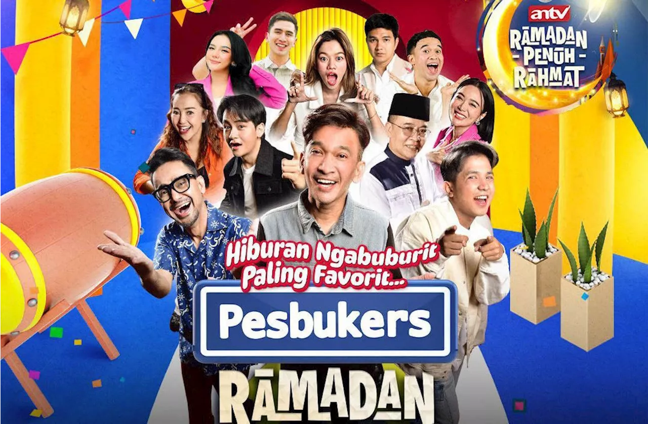 Ramzi Hingga Ruben Onsu Meriahkan Pesbukers Ramadan ANTV