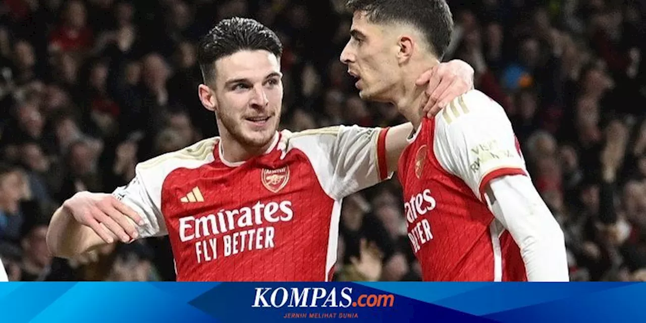 Hasil Arsenal Vs Brentford 2-1, Kai Havertz Selamatkan Muka Ramsdale