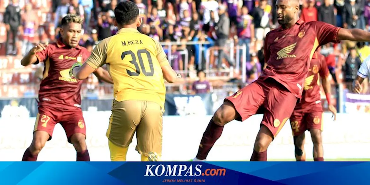 Hasil Liga 1 PSM Vs PSS: Wahyudi Hamisi Kena Skorsing, Elja Kalah Lagi