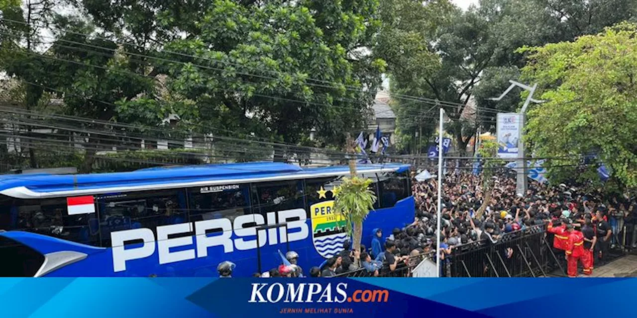 Persib Vs Persija Tanpa Penonton, Bobotoh Kawal Maung ke Medan Laga