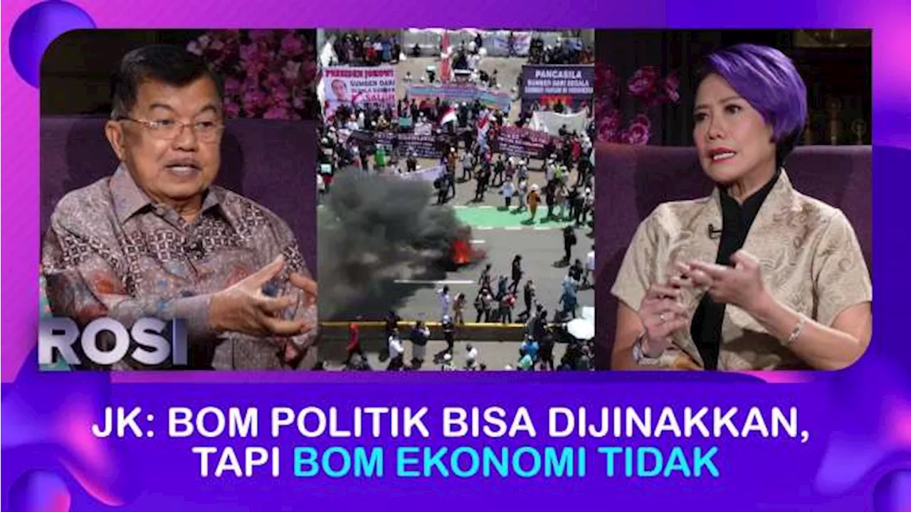 Jusuf Kalla Sebut Akan Ada Bom Waktu, Apa Maksudnya?