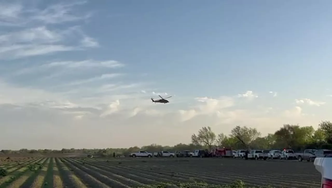 Helicopter carrying National Guardsmen and Border Patrol agent crashes in Texas, killing 3