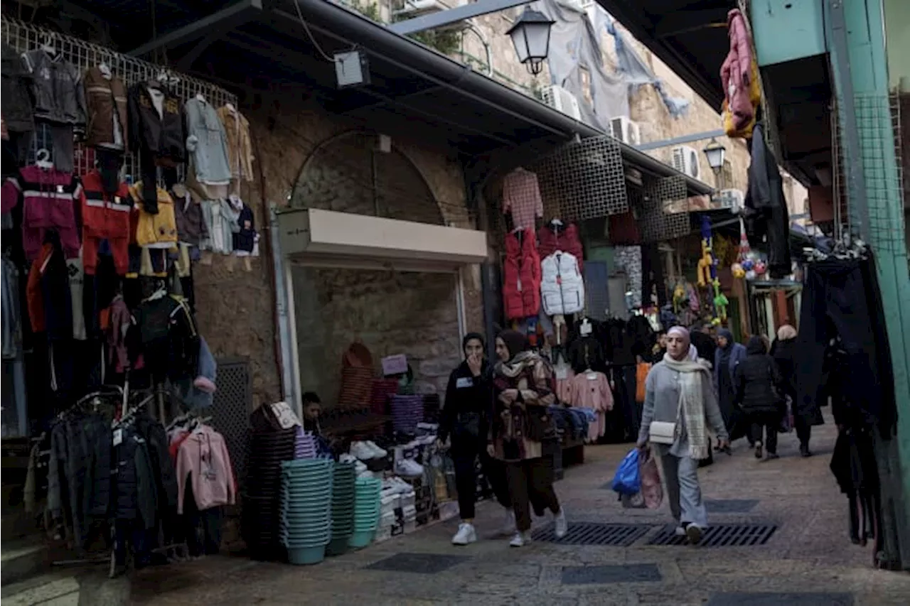 On eve of Ramadan, Jerusalem’s Old City offers little festivity as Gaza war rages