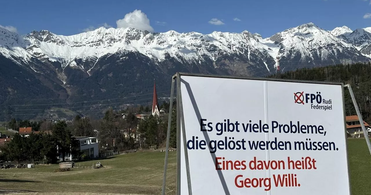 Innsbruck-Wahl: Bürgermeister prüft rechtliche Schritte wegen FPÖ-Plakat