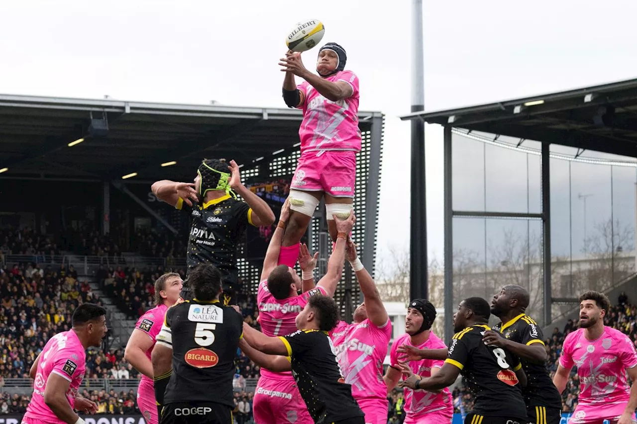 Top 14: le Stade français chute à La Rochelle