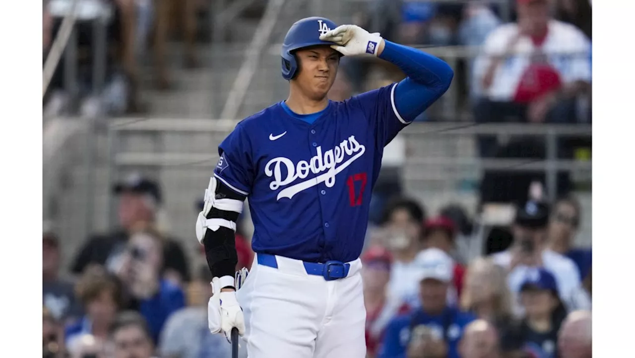 Dodgers’ offense shut out in Cactus League loss to Angels