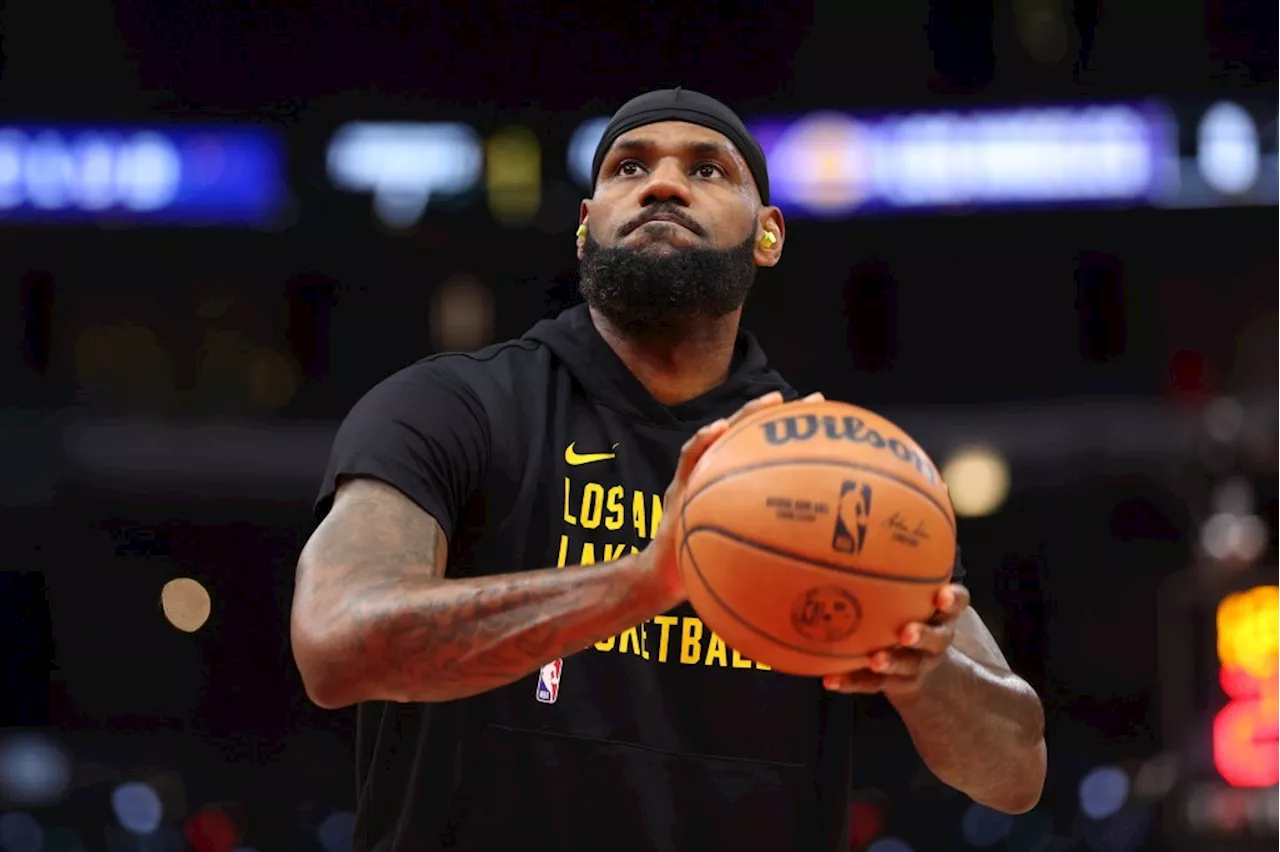 Lakers’ LeBron James sits out vs. Bucks because of ankle