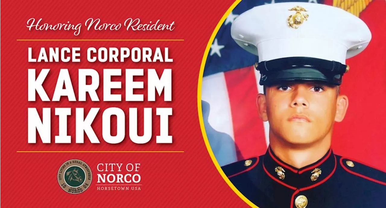 Marine Lance Cpl. Kareem Nikoui of Norco among those killed in Kabul airport bombing