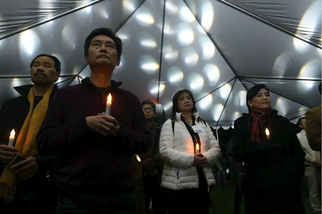 ‘They are smiling upon us’: Monterey Park remembers mass shooting victims after year of healing