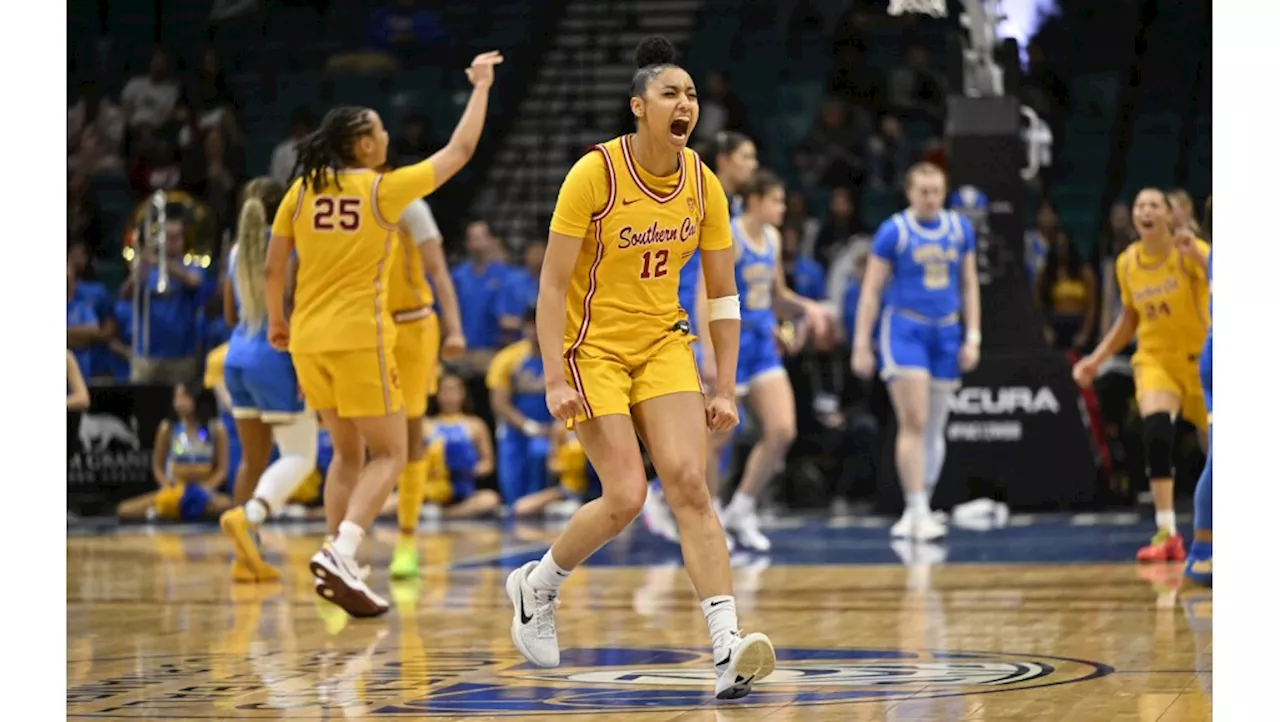 USC women outlast UCLA in double-OT classic to reach Pac-12 tournament title game