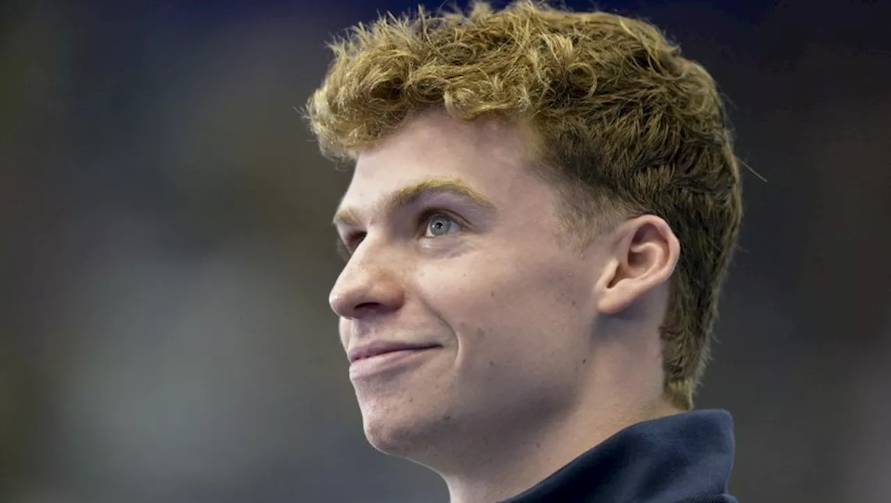 Natation : le Toulousain Léon Marchand nouveau recordman universitaire lors du relais 4 x 50 m à Washington