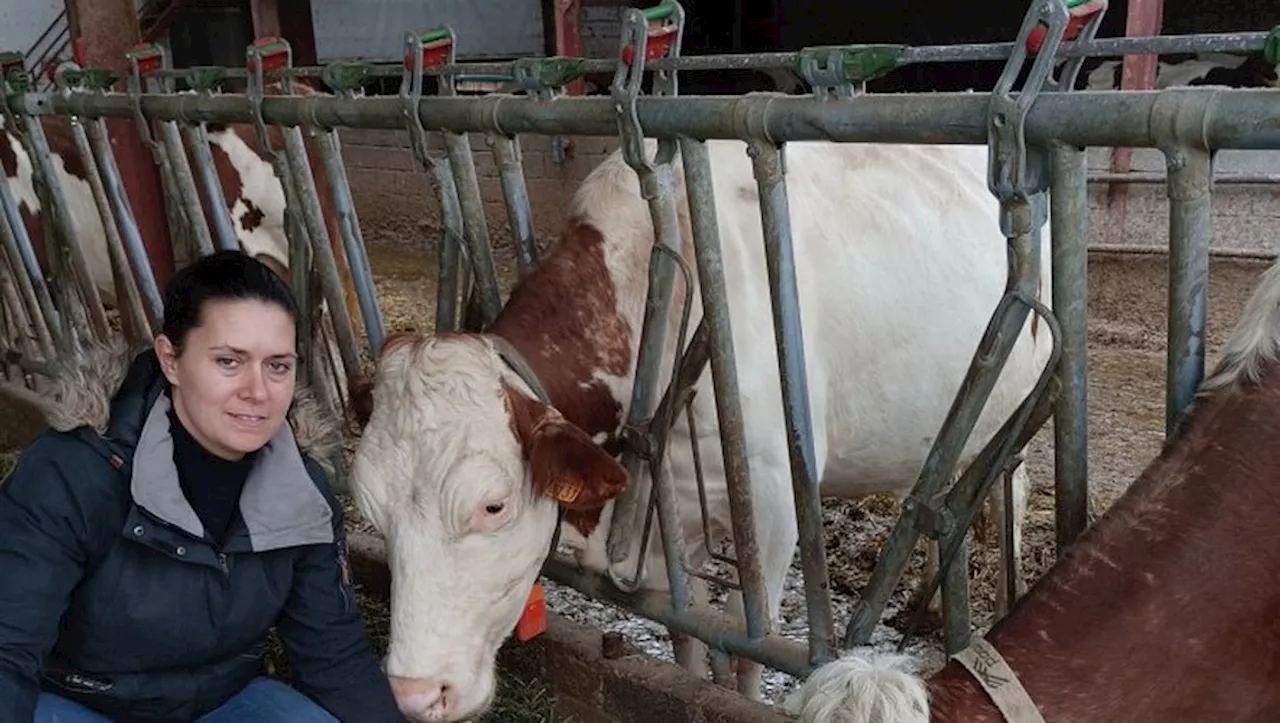 Sabrina, une agricultrice productrice heureuse dans le Tarn