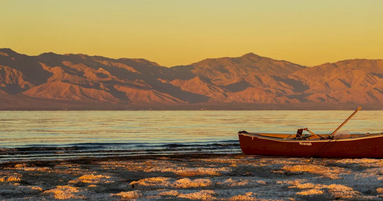 How One Man In A Canoe Found Beauty In The Troubled Salton Sea