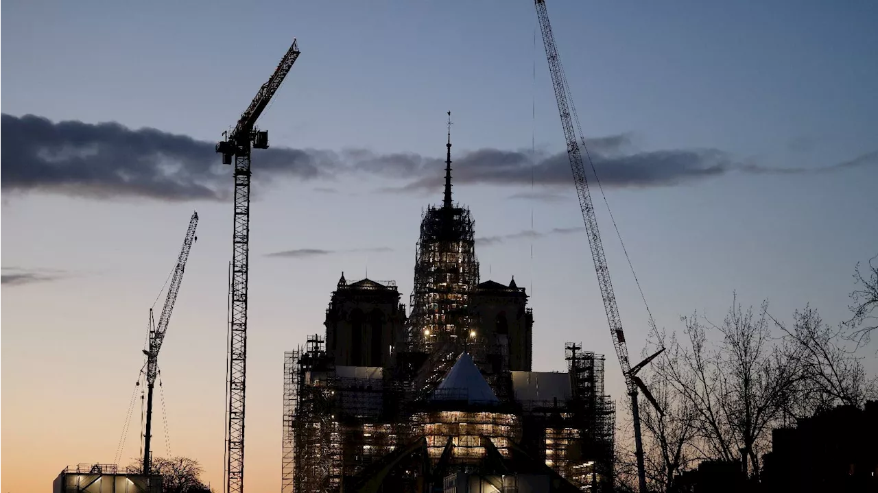 La cathédrale Notre-Dame de Paris retrouve la charpente de sa nef