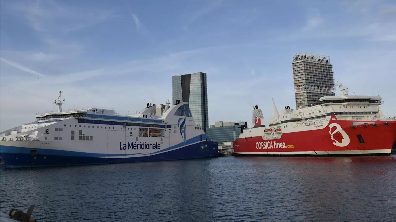 Le trafic des ferries vers la Corse perturbé par une grève en début de semaine