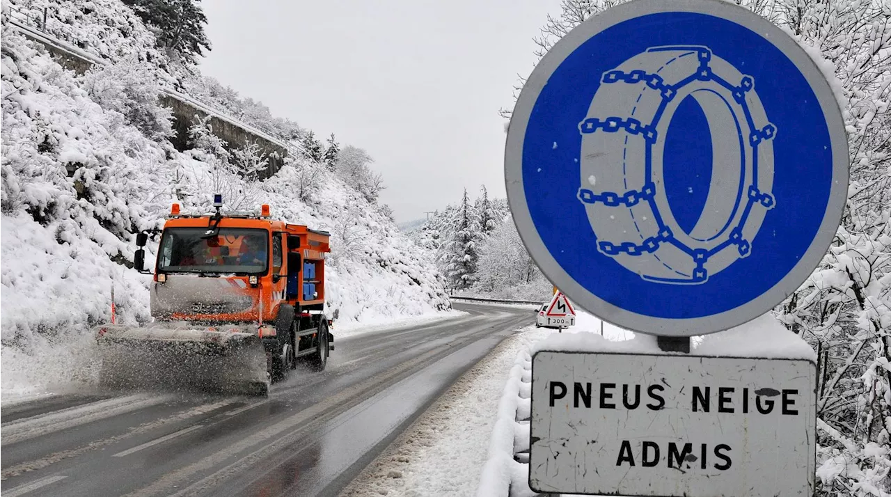 Neige et verglas rendent la circulation délicate dans l'est des Alpes-de-Haute-Provence