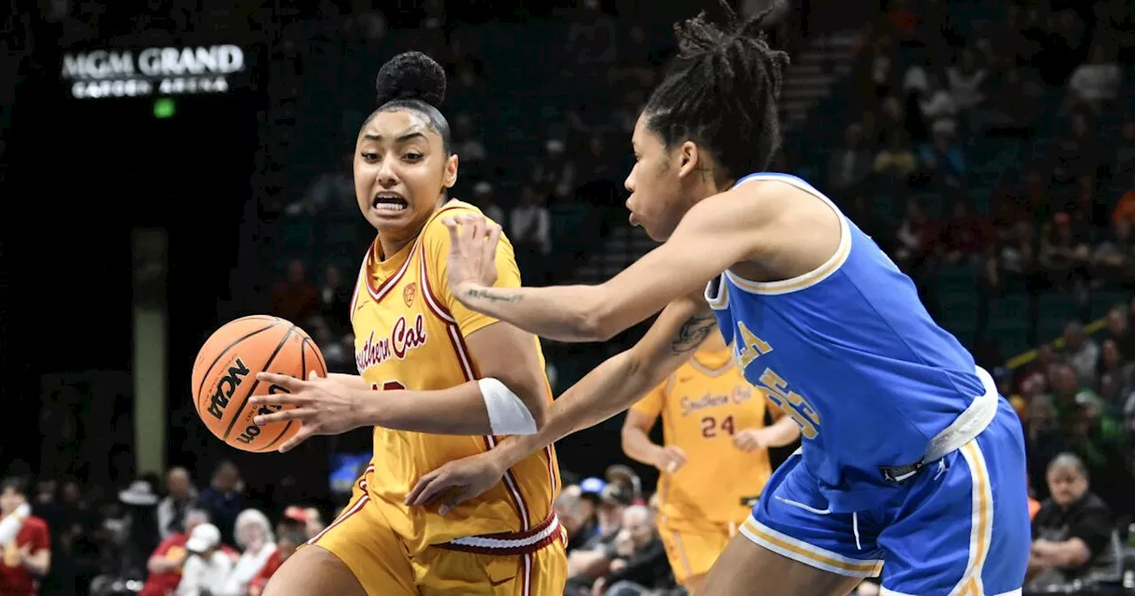 JuJu Watkins leads USC to exciting double-OT win over UCLA in Pac-12 tournament