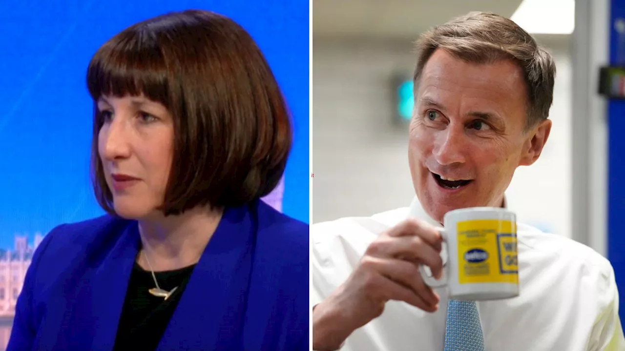 Labour government would aim to cut taxes, Rachel Reeves says, after Conservatives slash National Insurance