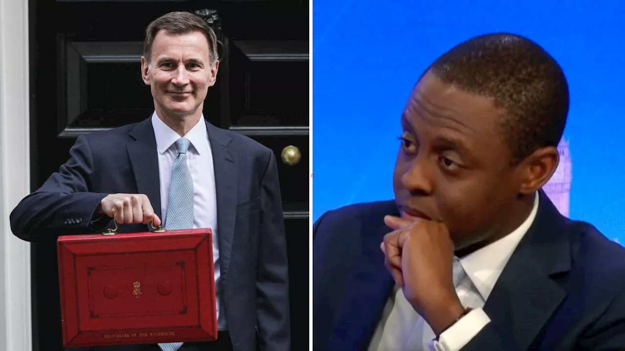 Treasury minister Bim Afolami says Tories want to scrap National Insurance if re-elected, after 2p cut in...