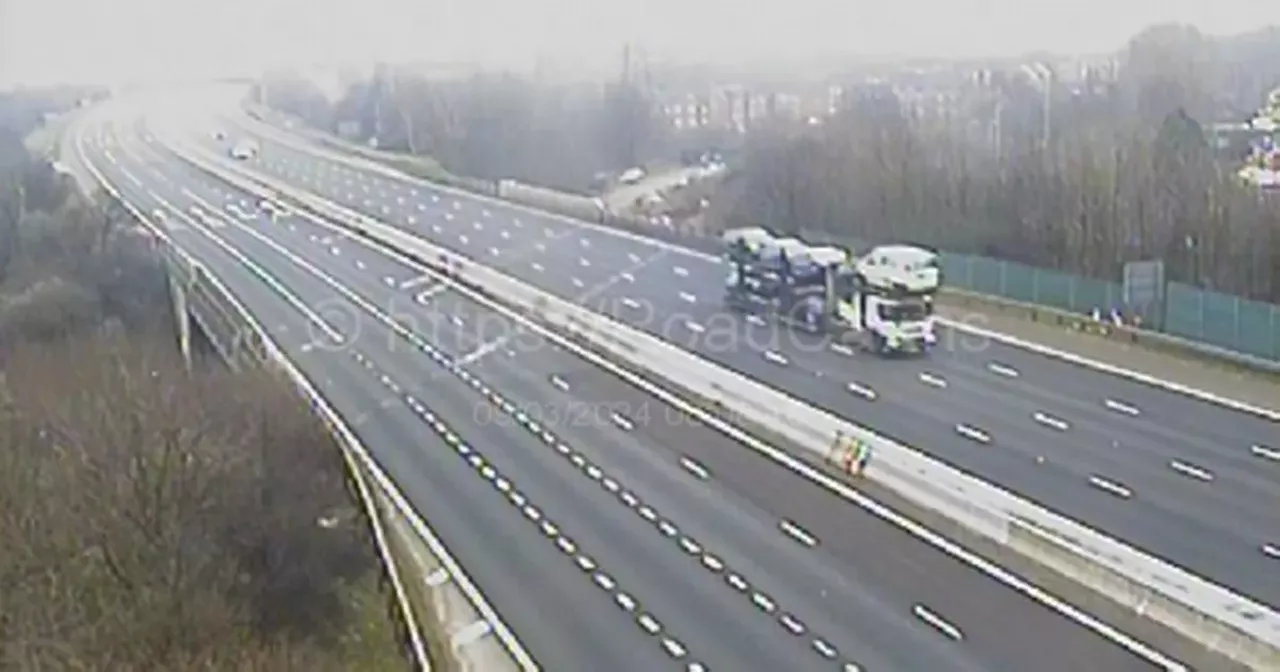 M62 to be shut for 'several hours' after serious crash