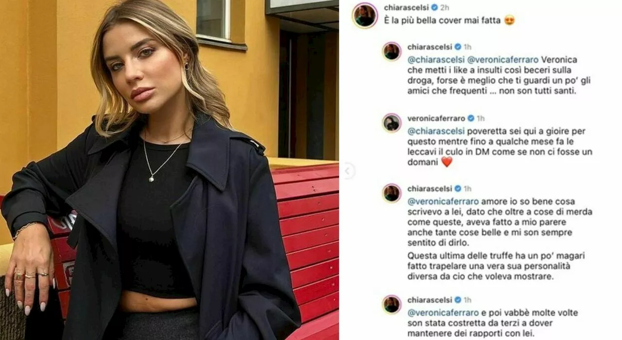 Chiara Ferragni, la difesa della migliore amica Veronica Ferraro: il litigio con la modella Chiara Scelsi