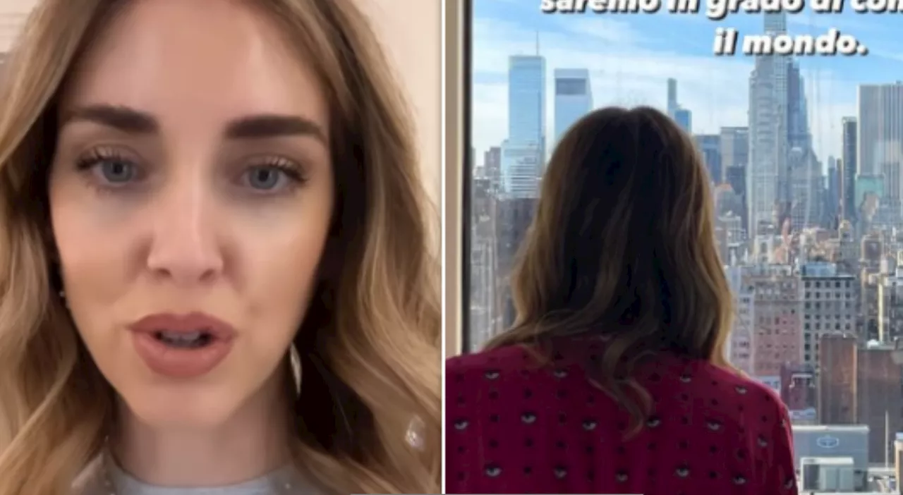 Chiara Ferragni, viaggio a New York: ecco con chi è. La dedica: «Ti voglio bene»