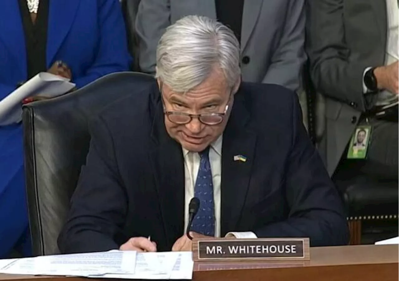 Sheldon Whitehouse Hit With Ethics Complaint Over Legislation That Allegedly Benefited His Wife’s Environmental Group