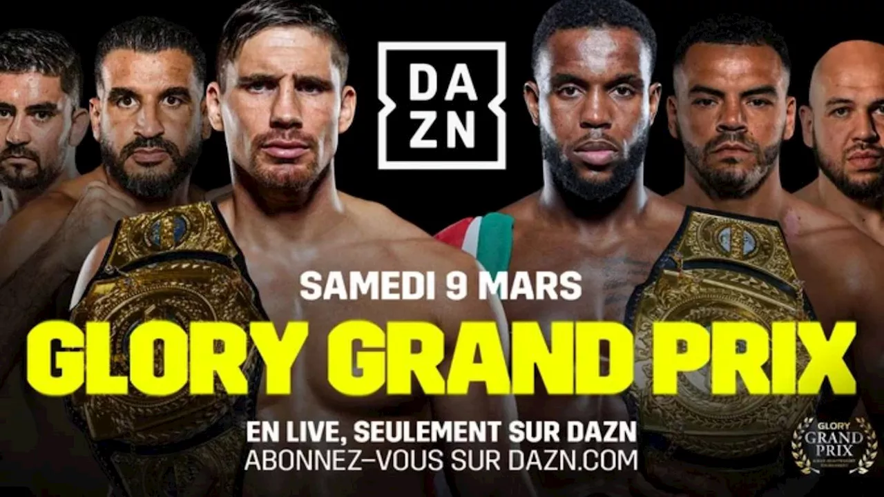 GLORY Heavyweight Grand Prix : à quelle heure et sur quelle chaîne suivre les combats en direct ?