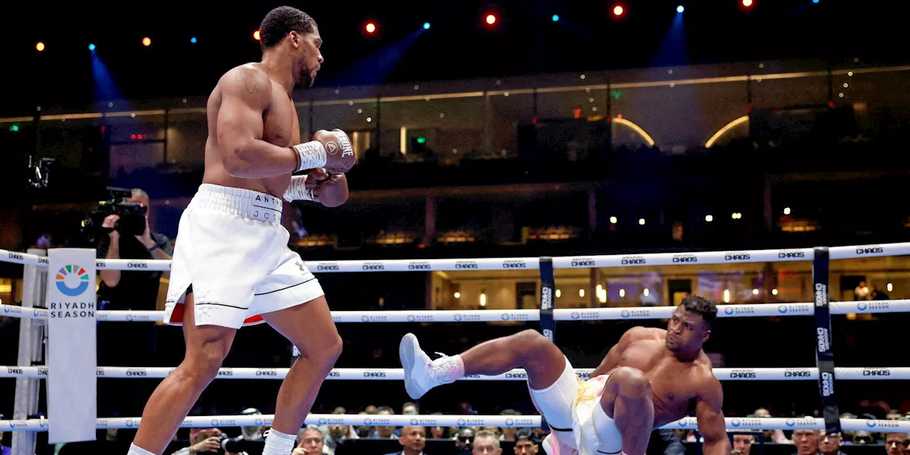 Boxe : Anthony Joshua inflige un KO spectaculaire à Francis Ngannou