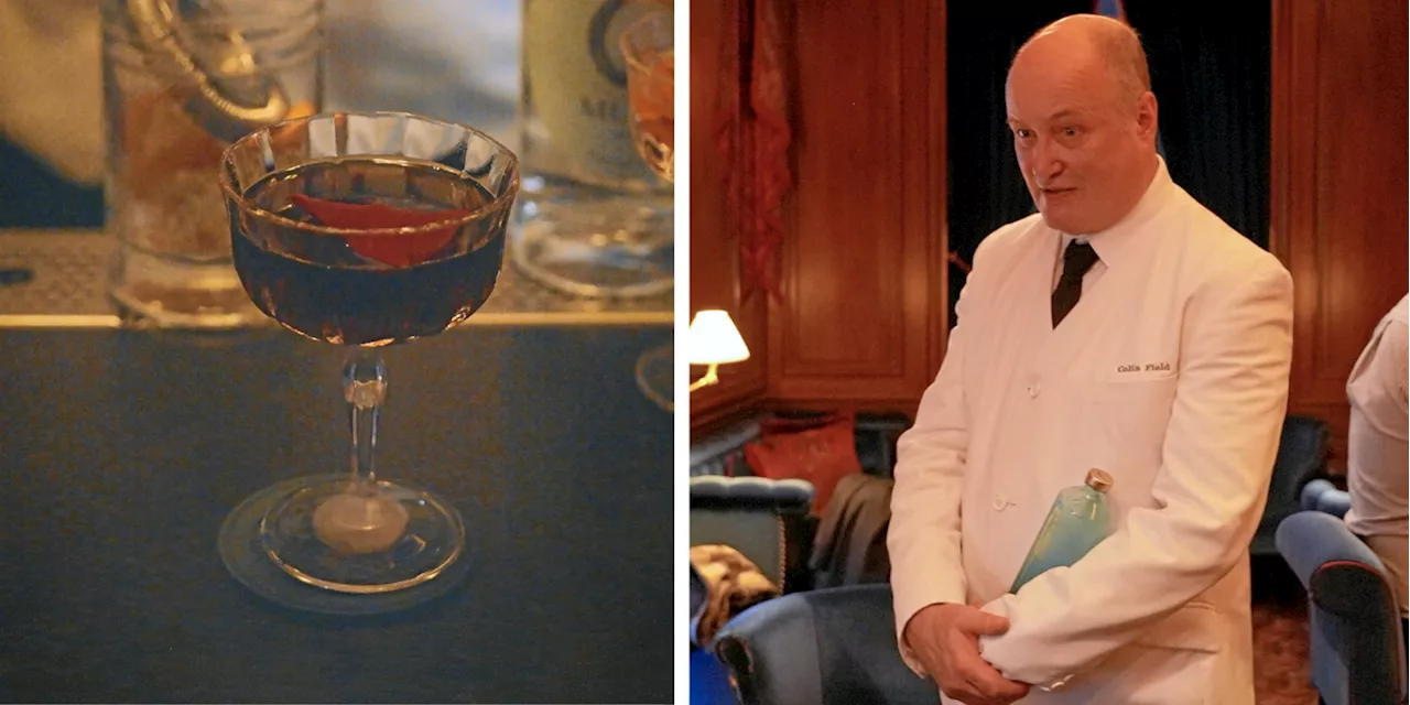 Colin Peter Field, meilleur barman du monde, livre les secrets de son cocktail spécial Orient-Express