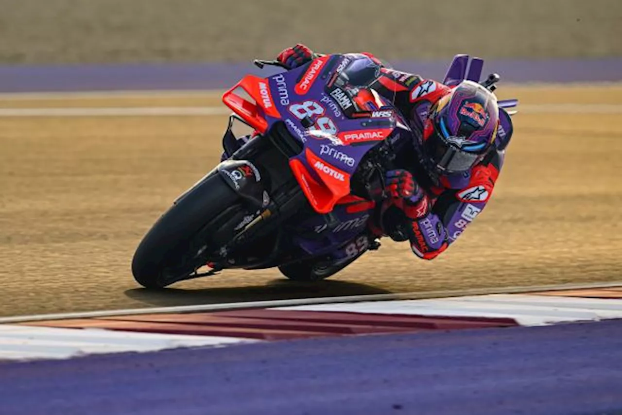 Jorge Martin en pole position du Grand Prix du Qatar, Johann Zarco 13e, Fabio Quartararo 16e