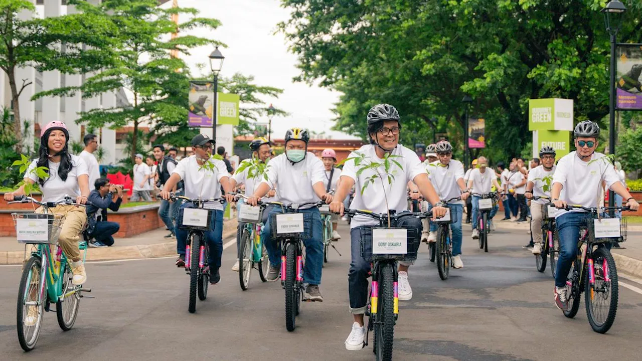 Kejar Misi Pariwisata Rendah Karbon, InJourney Tanam 15 Ribu Pohon