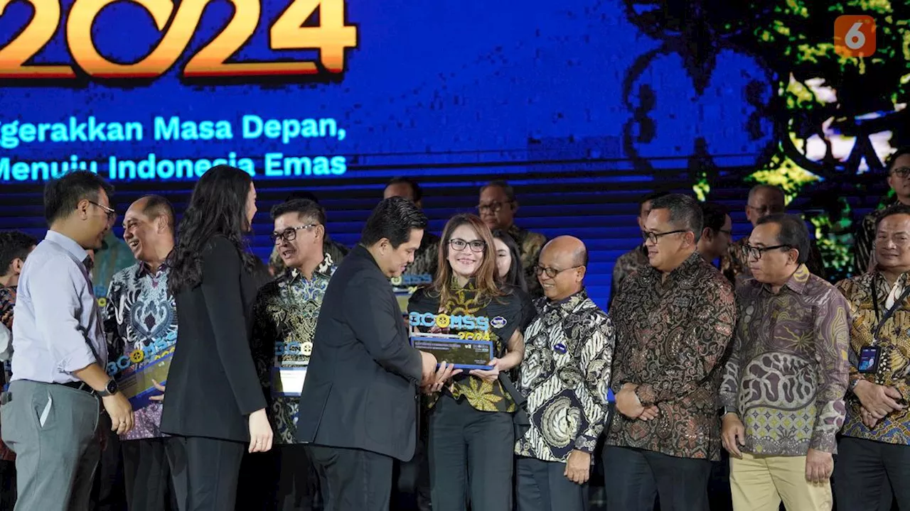 MIND ID Sabet Penghargaan Best Corporate Action Handling dari Menteri BUMN