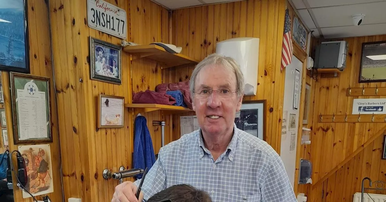 Legendary barber hangs up his scissors after 52 years