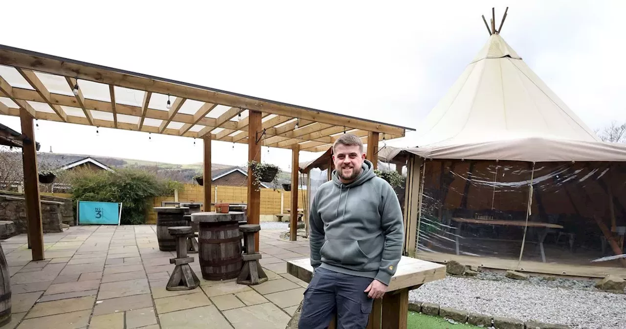 Picturesque pub with a beer garden as stunning as its surroundings