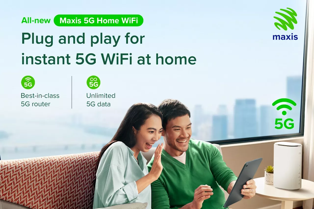 Maxis Introduces New 5G Home WiFi Plans; Starts From RM69