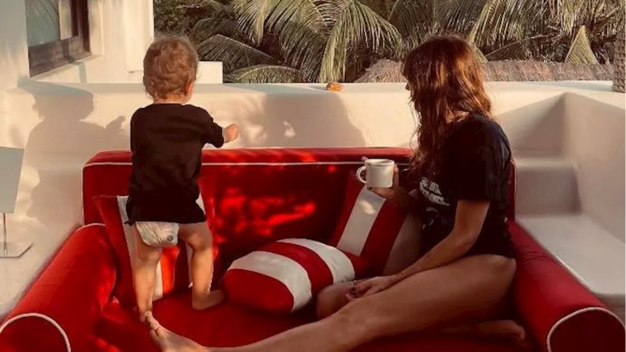 Lou Doillon partage un rare cliché d’elle et de son fils Laszlo au Mexique