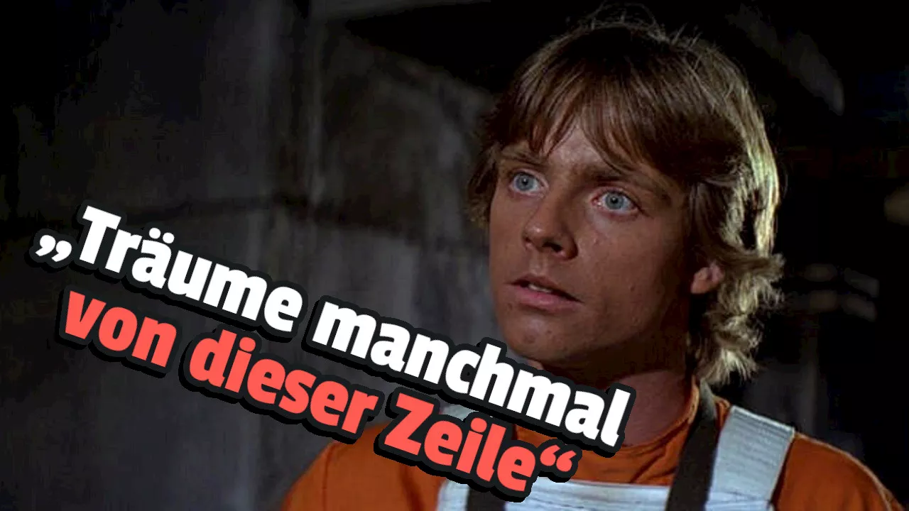 – Mark Hamill flehte, einen Satz aus Star Wars zu nehmen, den er einfach schrecklich fand