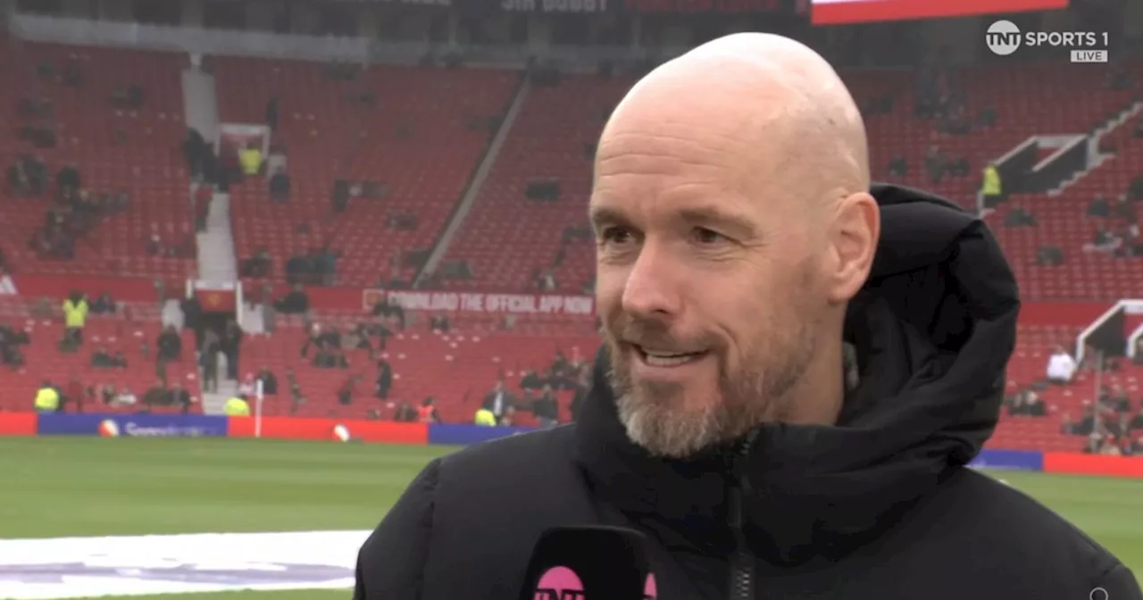 Ten Hag gives verdict on Man United's top four hopes