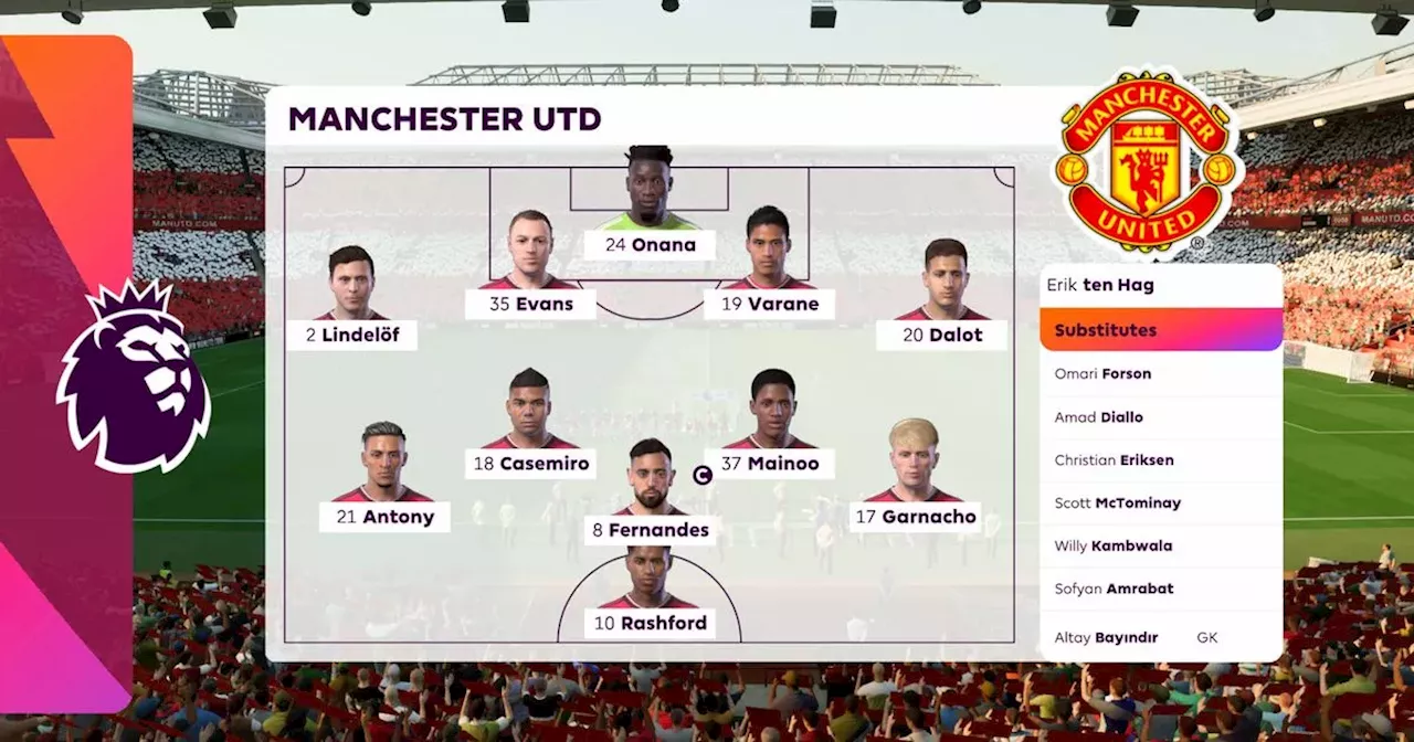 We simulated Man United vs Everton to get a Premier League score prediction