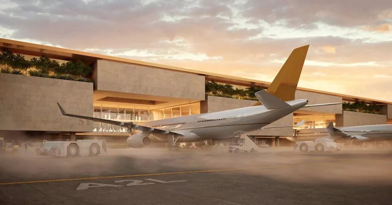 A sneak peek at the world’s biggest airport set to open in 2030