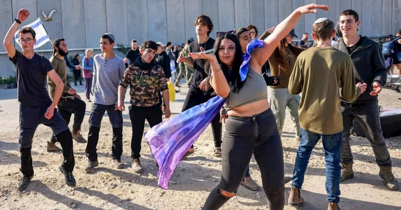 Israelis block Gaza aid trucks and hold dance parties on Strip border