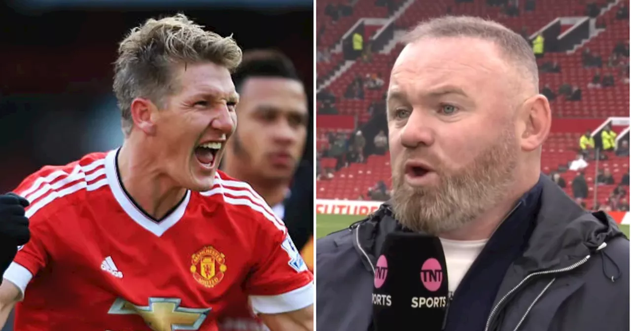 Wayne Rooney likens 'incredible' Man Utd youngster to Schweinsteiger