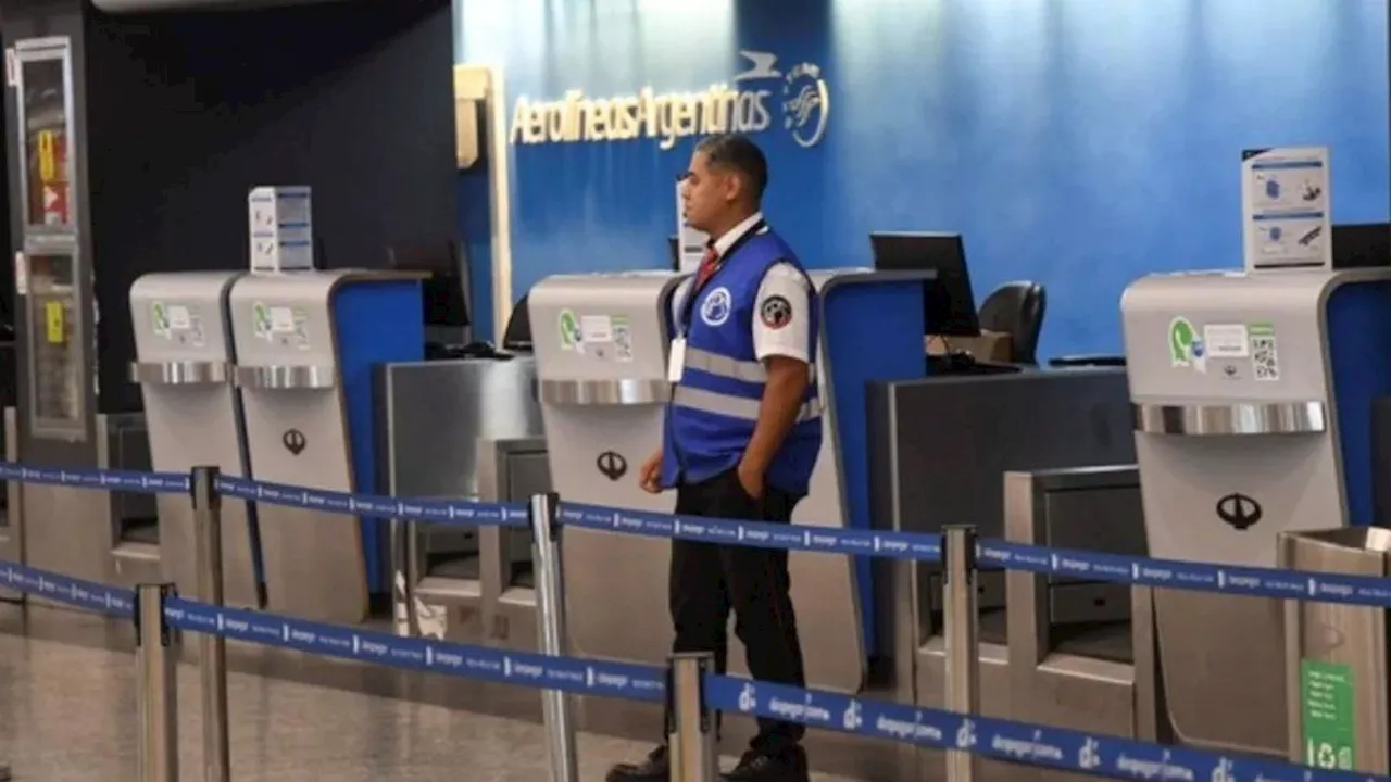 Demoras en el Aeropuerto de Ezeiza por una medida de fuerza de trabajadores de rampa