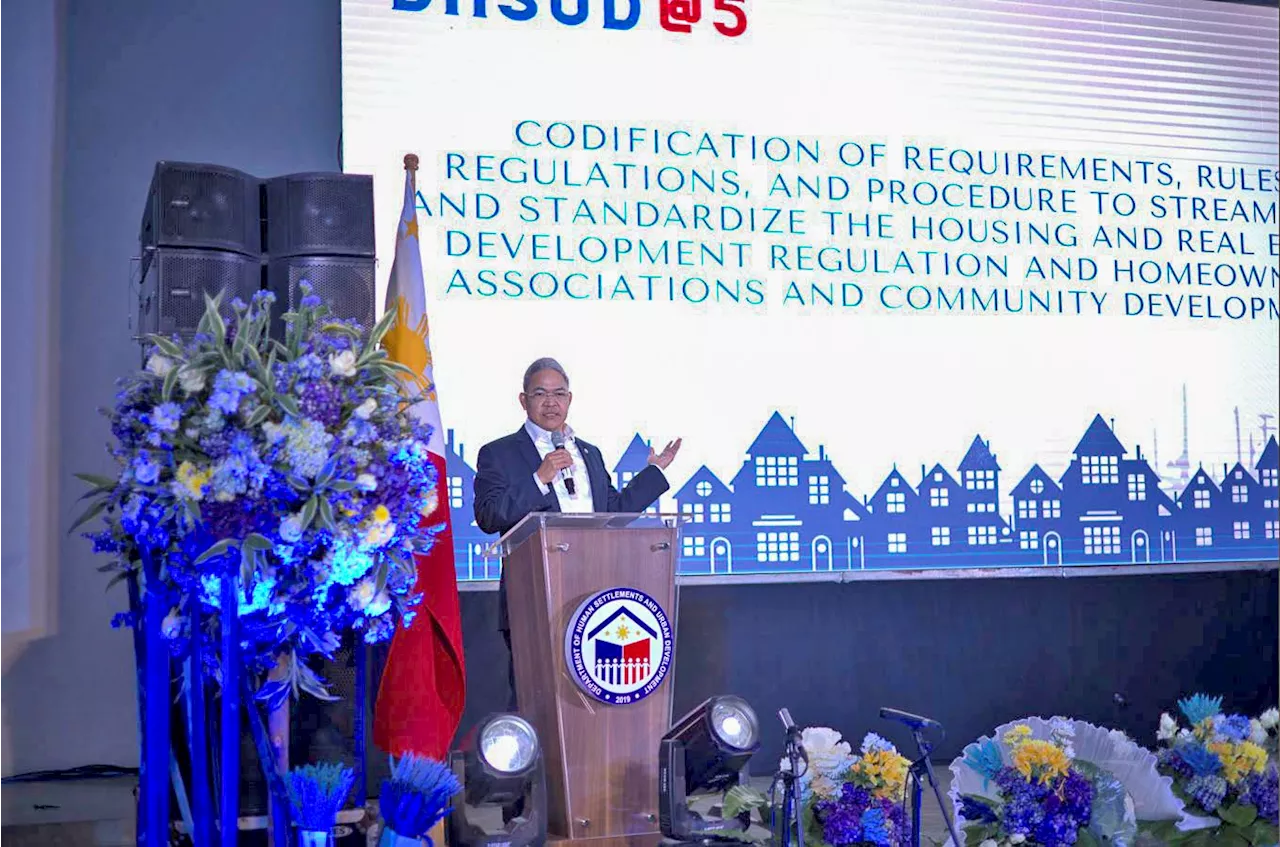 DHSUD codifies requirements, procedures in housing sector