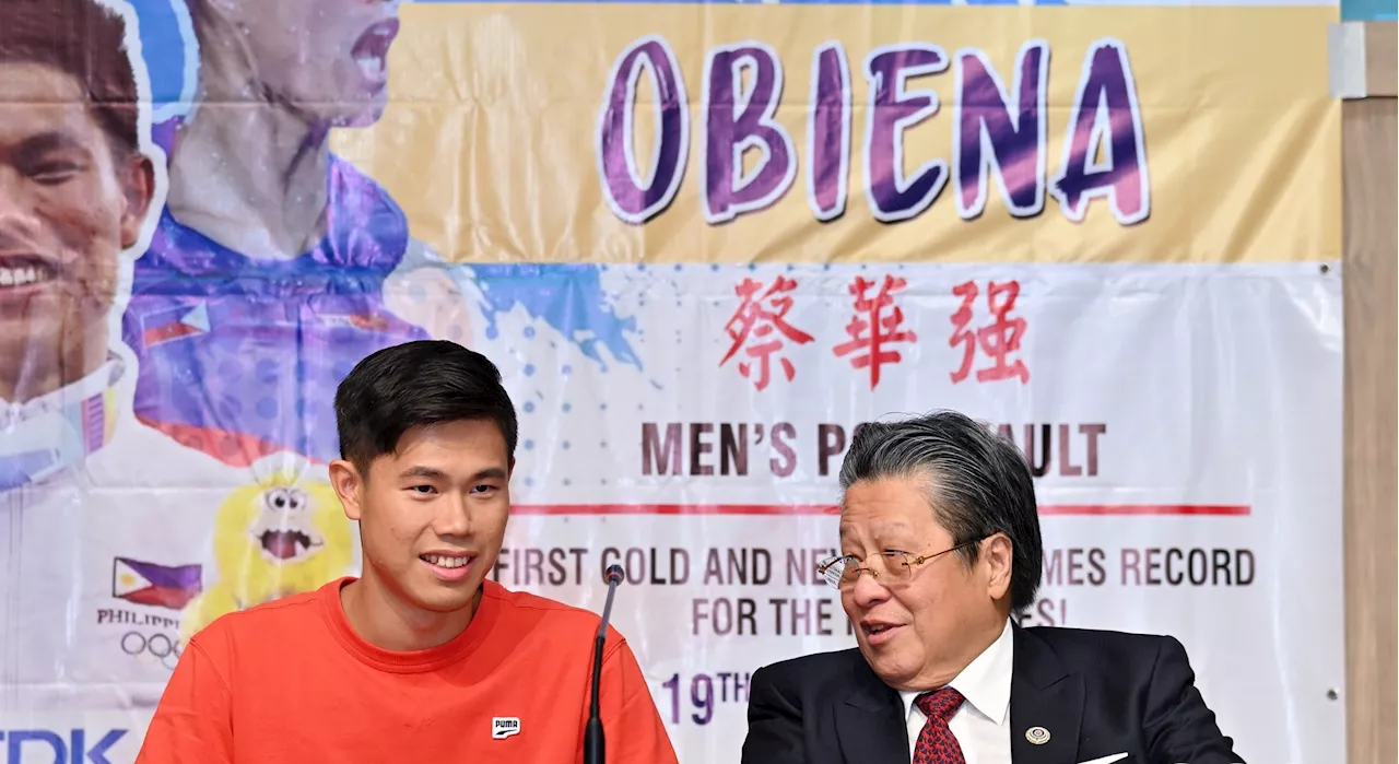 Filipino Chinese-community recognizes EJ Uy Obiena’s contribution to PH sports