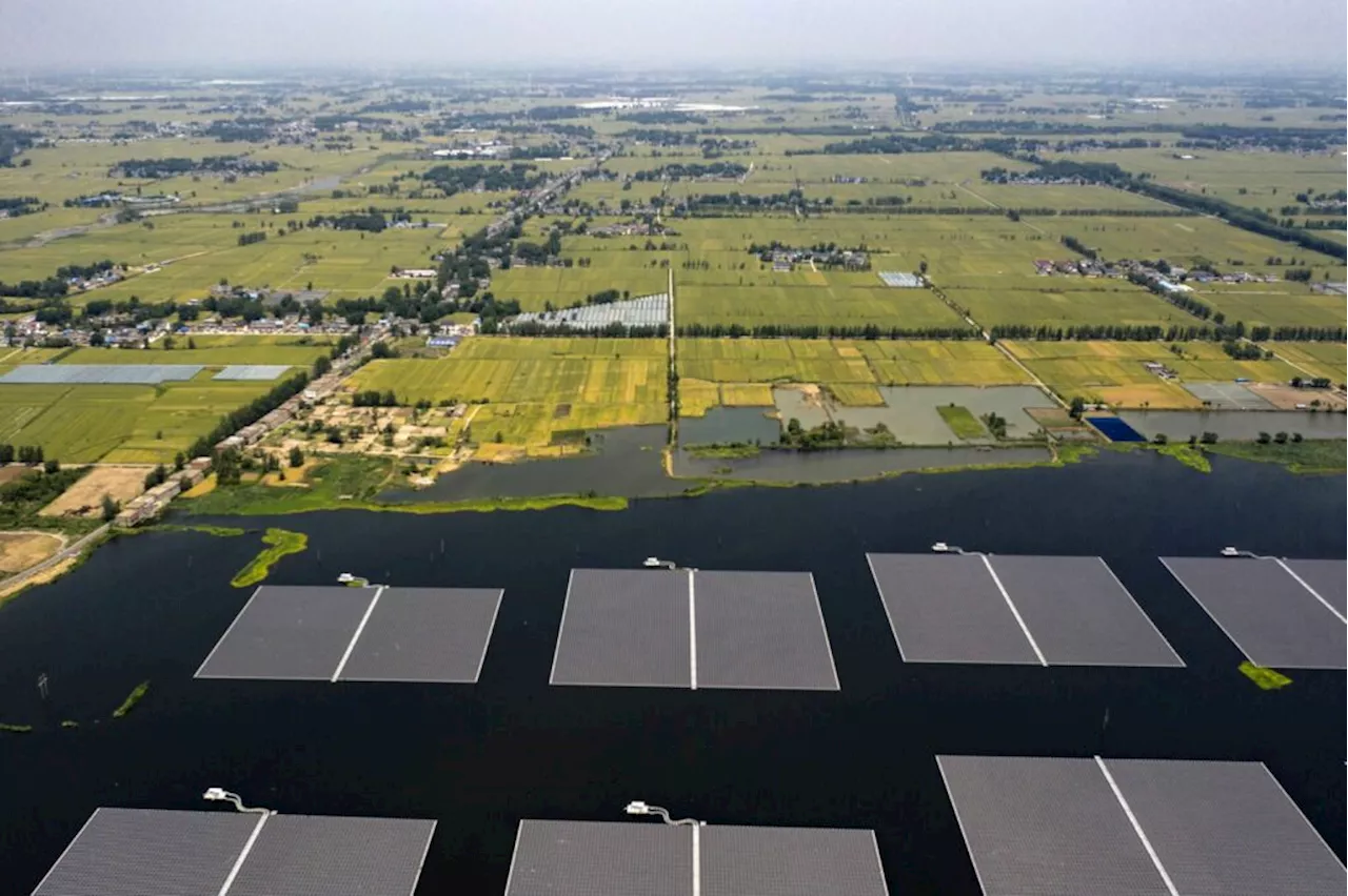 Pressed for space, solar farms are getting creative