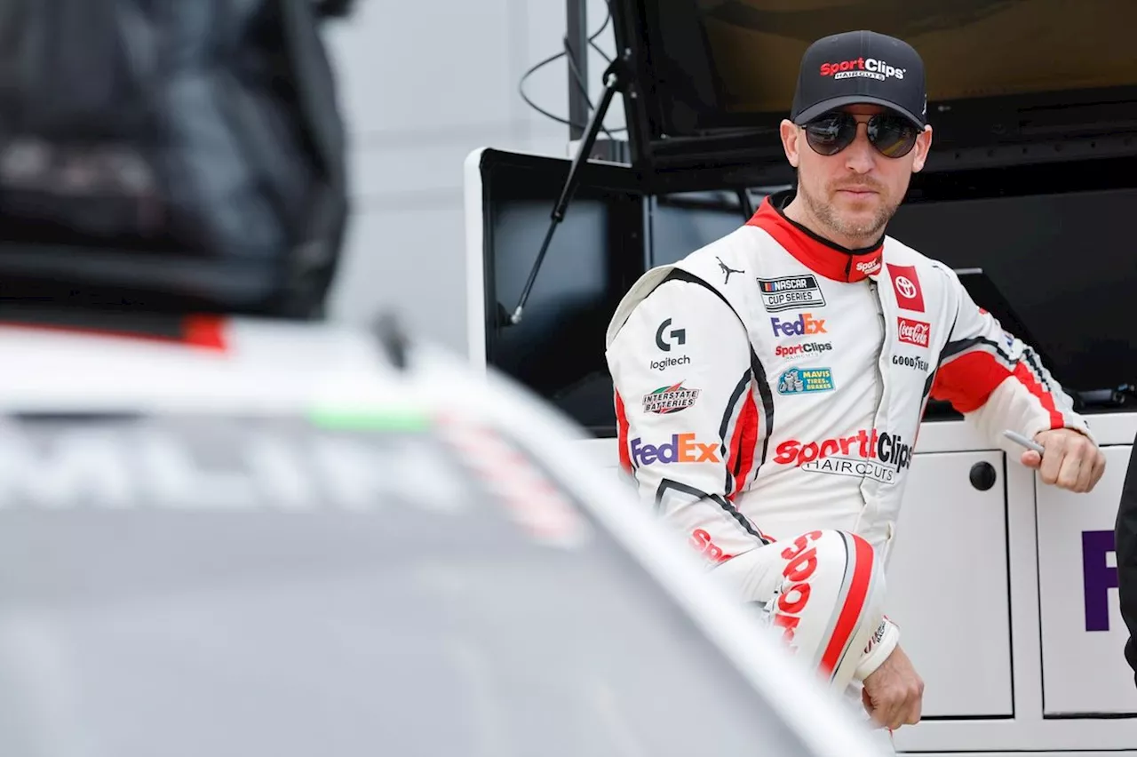 Denny Hamlin sees progress coming at his 'by far weakest oval'