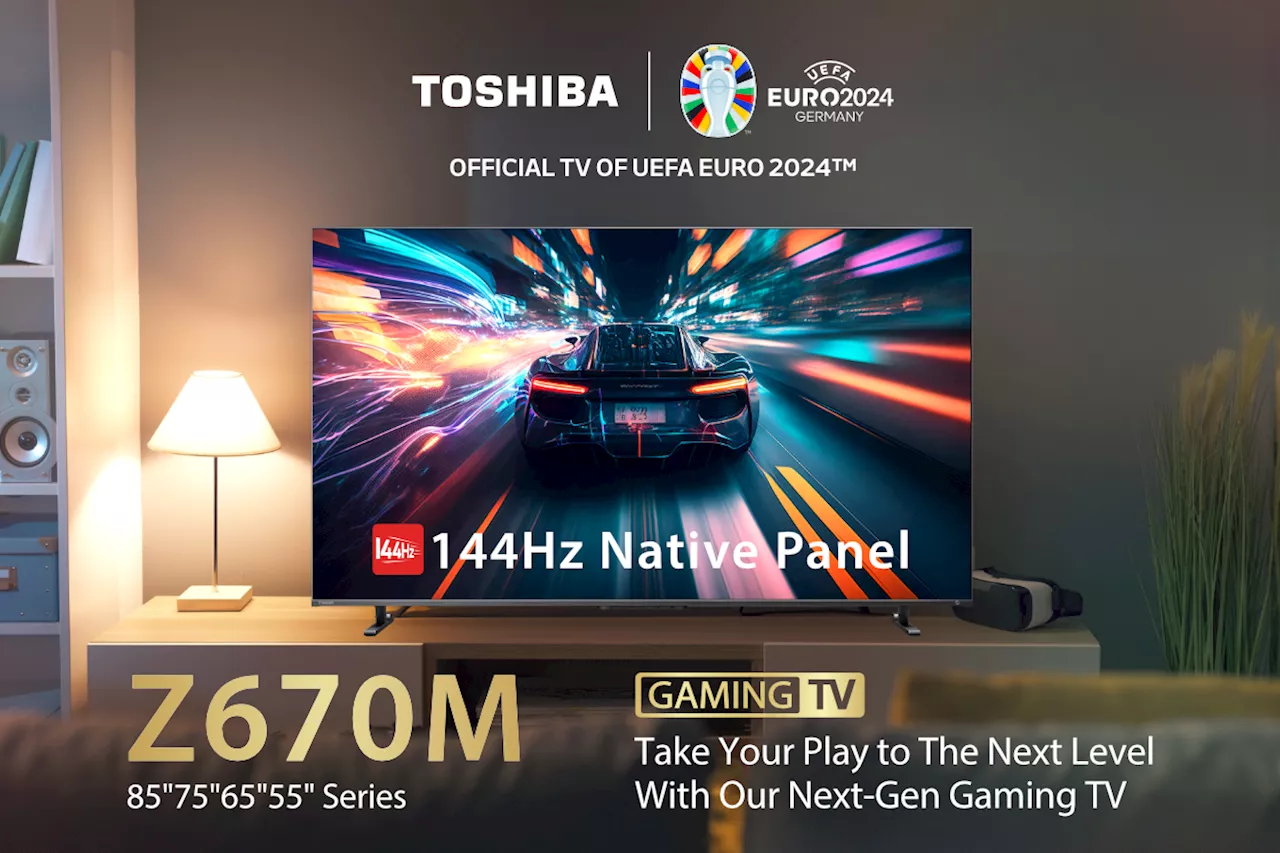 Take your play to the next level with the Toshiba Z670M Quantum Dot 4K