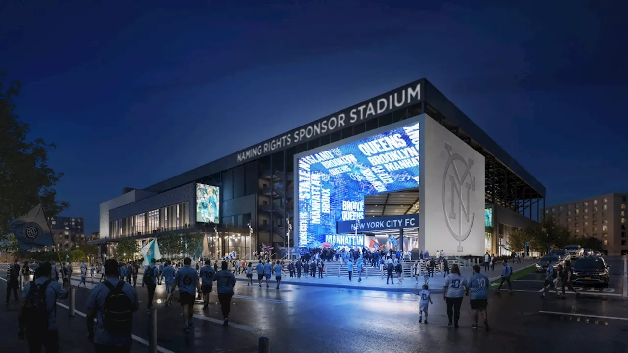 NYCFC unveils ‘The Cube' as part of city's first soccer-specific stadium